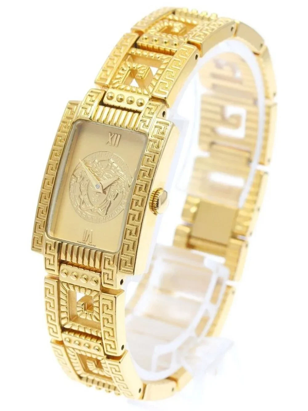 VERSACE Medusa 7009019 gold Dial Quartz Ladies Watch_967588